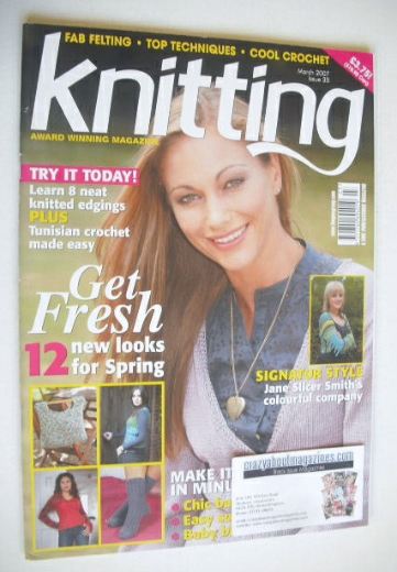 <!--2007-03-->Knitting magazine (March 2007 - Issue 35)