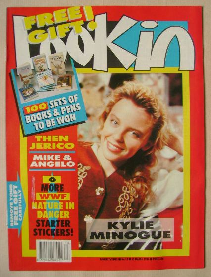Look In magazine - Kylie Minogue cover (25 March 1989)