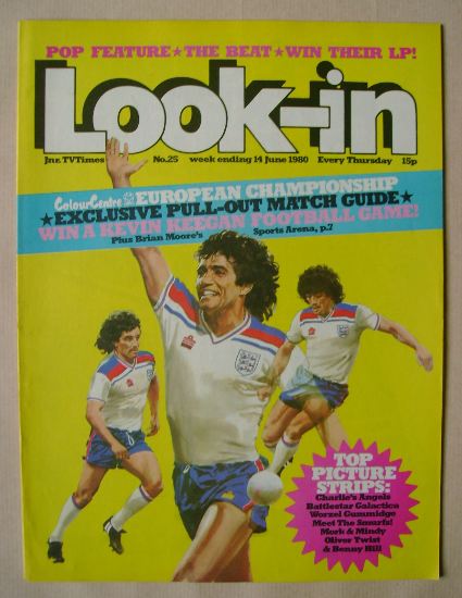 Look In magazine - Kevin Keegan cover (14 June 1980)