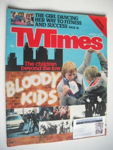 TV Times magazine - Children Beyond The Law cover (22-28 March 1980)