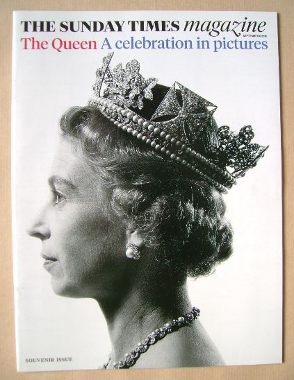 The Sunday Times magazine - The Queen cover (6 September 2015)