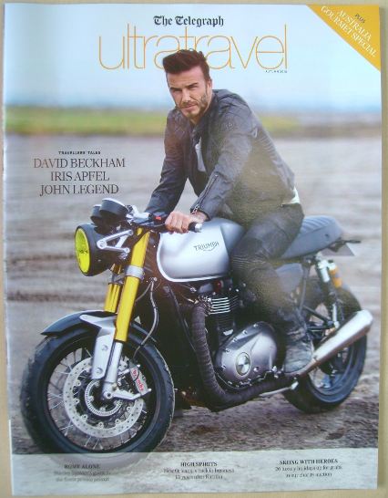 Ultratravel magazine - David Beckham cover (Autumn 2015)
