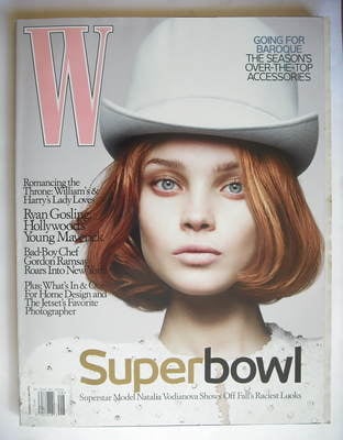 W magazine - August 2006 - Natalia Vodianova cover