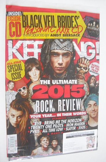 Kerrang magazine - The Ultimate 2015 Rock Review (12 December 2015 - Issue 1598)