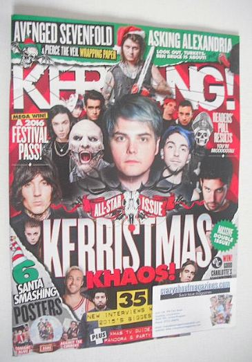 Kerrang magazine - Christmas Issue (19 December 2015 - Issue 1599)