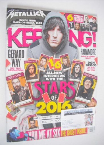Kerrang magazine - Stars Of 2016 Issue (2 January 2016 - Issue 1600)