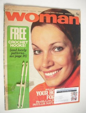 <!--1971-11-13-->Woman magazine (13 November 1971)