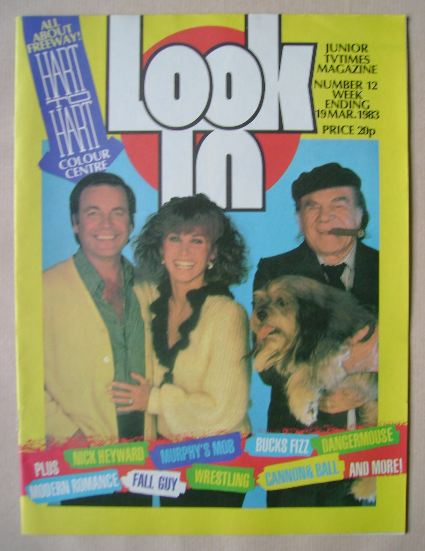 Look In magazine - Hart To Hart cover (19 March 1983)