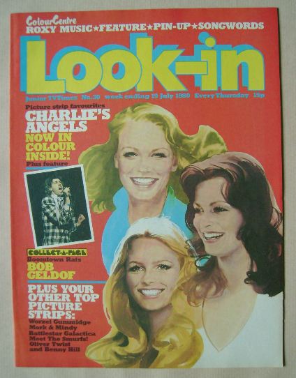 Look In magazine - Charlie's Angels cover (19 July 1980)