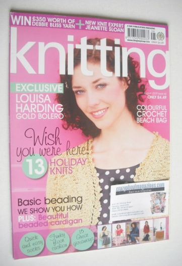 <!--2009-08-->Knitting magazine (August 2009 - Issue 66)