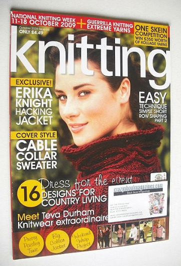 <!--2009-10-->Knitting magazine (October 2009 - Issue 68)