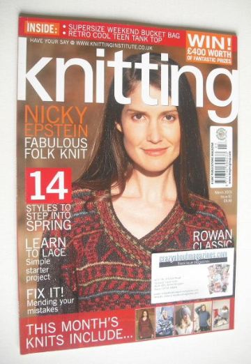 <!--2009-03-->Knitting magazine (March 2009 - Issue 61)