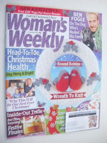 <!--2015-12-15-->Woman's Weekly magazine (15 December 2015)