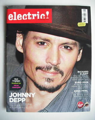 Electric! magazine - Johnny Depp cover (Summer 2008)