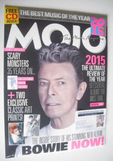 MOJO magazine - David Bowie cover (January 2016)