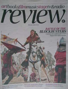The Daily Telegraph Review newspaper supplement - 13 March 2010 - Russell Crowe cover
