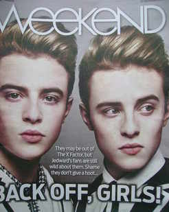 Weekend magazine - Jedward cover (12 December 2009)
