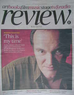 The Daily Telegraph Review newspaper supplement - 6 February 2010 - Quentin Tarantino cover