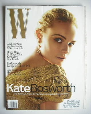 W magazine - July 2006 - Kate Bosworth cover
