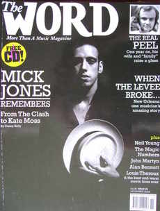 The Word magazine - Mick Jones cover (November 2005)