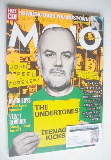 <!--2004-12-->MOJO magazine - John Peel cover (December 2004 - Issue 133)