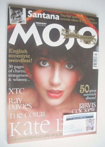 MOJO magazine - Kate Bush cover (February 2003 - Issue 111)