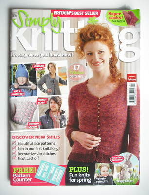 Simply Knitting magazine (Issue 39 - Spring 2008)