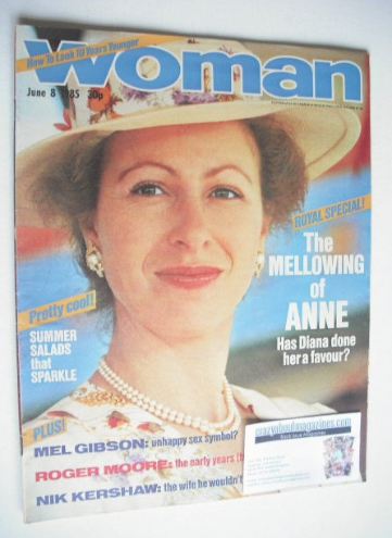 Woman magazine - Princess Anne cover (8 June 1985)