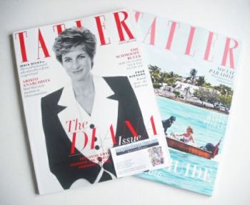 Tatler magazine - January 2016 - Princess Diana cover