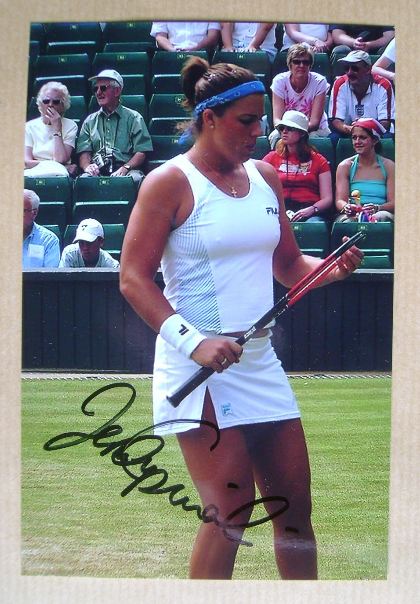 Jennifer Capriati autograph