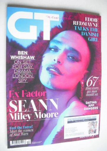 <!--2015-12-->Gay Times magazine - Seann Miley Moore cover (December 2015)