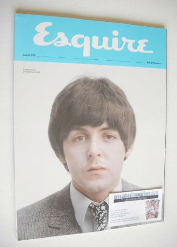 Esquire magazine - Paul McCartney cover (August 2015 - Subscriber's Issue)