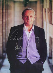 Anthony Hopkins autograph (hand-signed photograph)