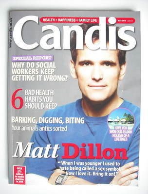 Candis magazine - March 2010 - Matt Dillon cover