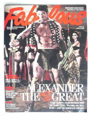 Fabulous magazine - Alex Reid cover (4 April 2010)