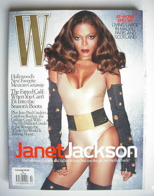 <!--2006-10-->W magazine - October 2006 - Janet Jackson cover