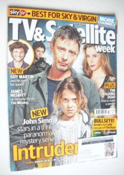 TV & Satellite Week magazine - Intruders cover (25-31 October 2014)