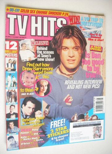 TV Hits magazine - August 1994 - Dan Falzon cover