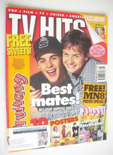 <!--1995-10-->TV Hits magazine - October 1995 - Ant and Dec cover