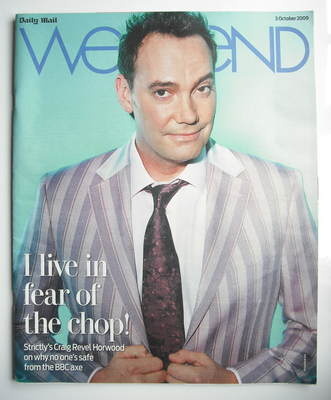 Weekend magazine - Craig Revel Horwood cover (3 October 2009)