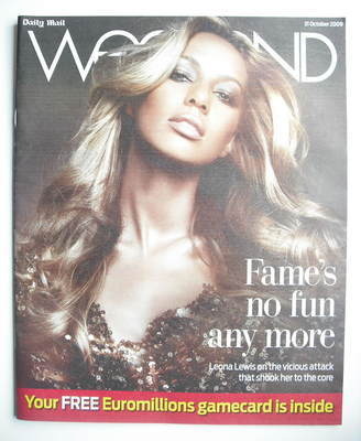 Weekend magazine - Leona Lewis cover (31 October 2009)