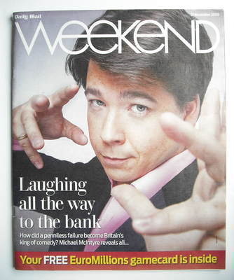 Weekend magazine - Michael McIntyre cover (21 November 2009)