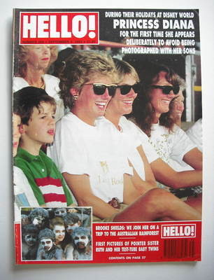 Hello! magazine - Princess Diana cover (4 September 1993 - Issue 269)