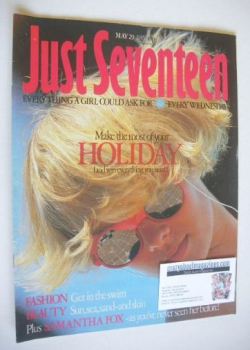 Just Seventeen magazine - 29 May 1985