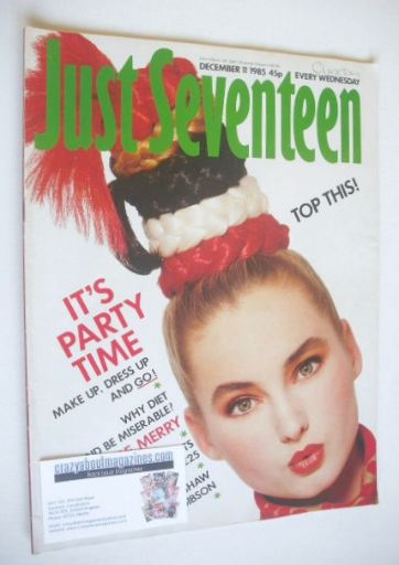 <!--1985-12-11-->Just Seventeen magazine - 11 December 1985