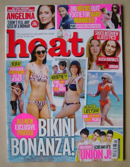 <!--2013-05-25-->Heat magazine - Bikini Bonanza! cover (25-31 May 2013)