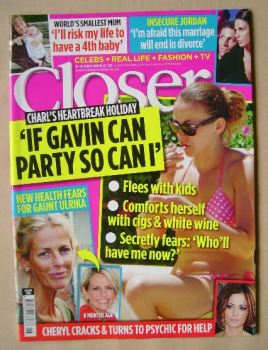 Closer magazine - Charlotte Church cover (3-9 July 2010)