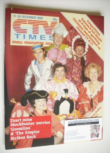 CTV Times magazine - 17-30 December 1988 - Panto cover