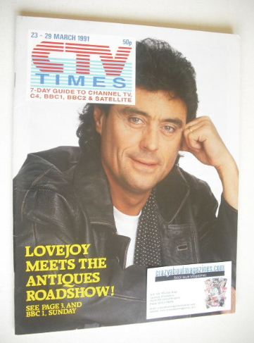 CTV Times magazine - 23-29 March 1991 - Ian McShane cover