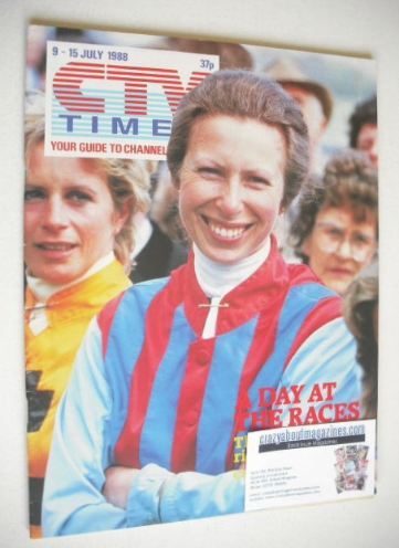 CTV Times magazine - 9-15 July 1988 - Princess Anne cover